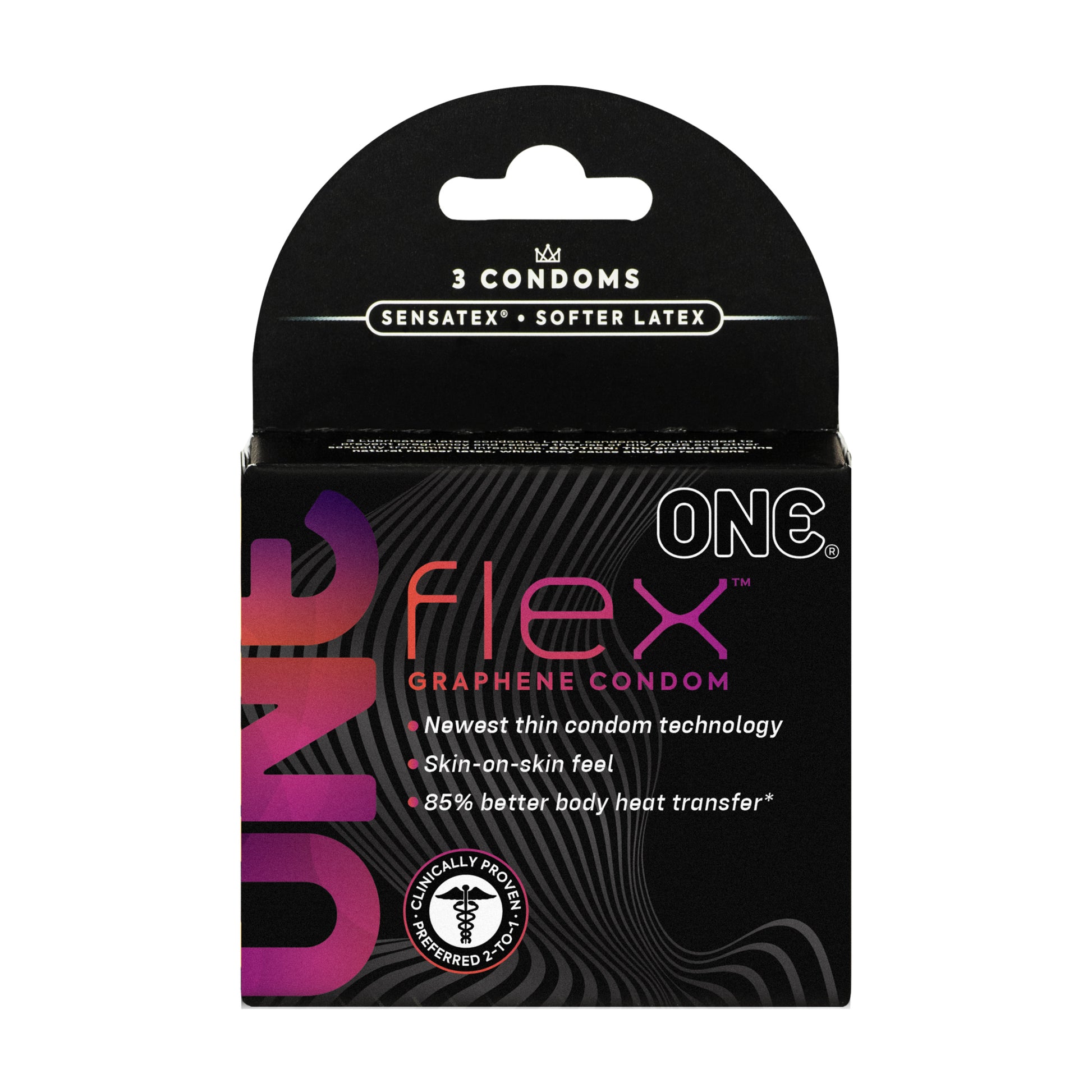 "One Flex 3 Ct Condoms PM1131006"