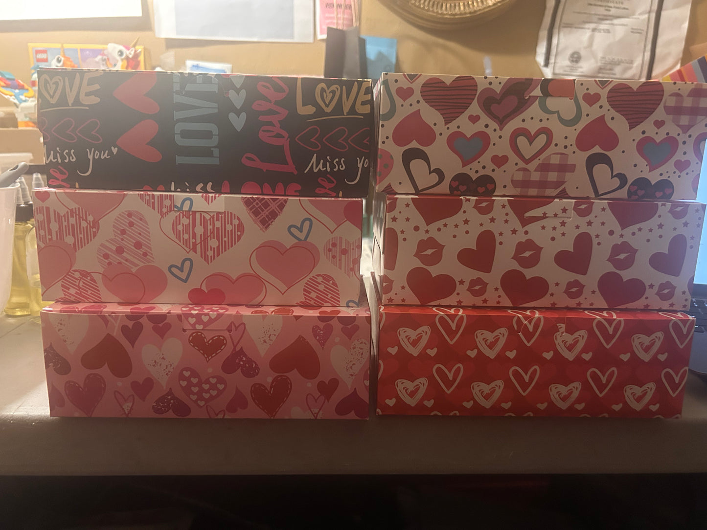 Valentine Sample Boxes